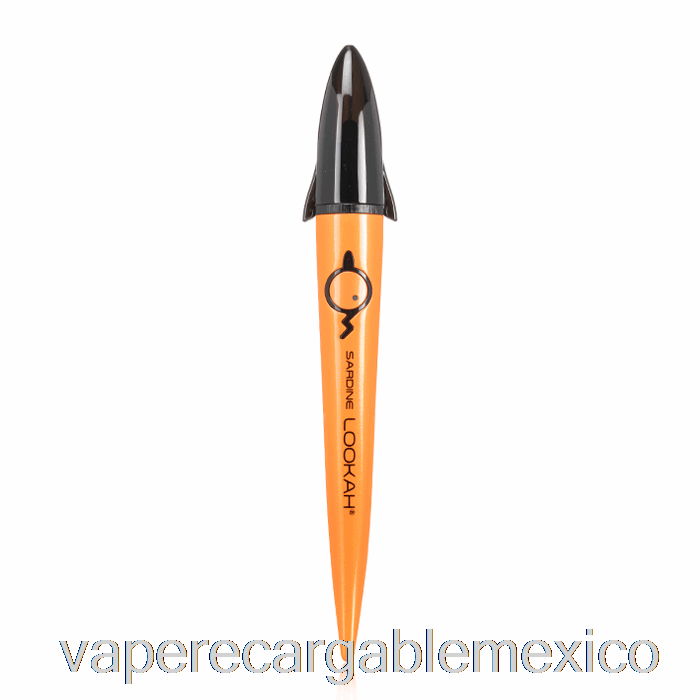 Vape Recargable Lookah Sardina Cuchillo Caliente Herramienta Eléctrica Dabber Naranja